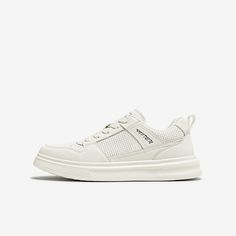 百思图2025夏季新款时尚户外运动板鞋厚底圆头男休闲鞋E3091BM5