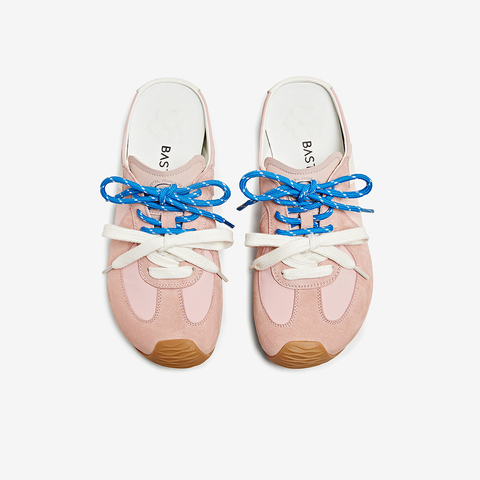 百思图2025夏季新款时尚复古运动休闲穆勒拖厚底女拖鞋E5609BH5