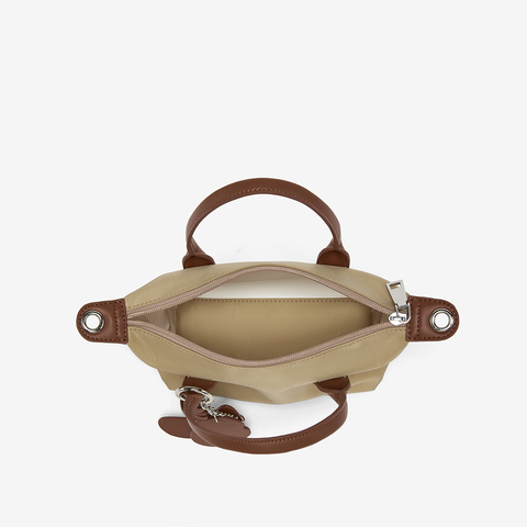 百思图2025夏季新款商场同款时尚通勤饺子包单肩斜挎包女RX372BX5