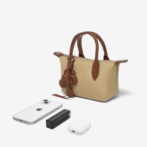 百思图2025夏季新款商场同款时尚通勤饺子包单肩斜挎包女RX372BX5