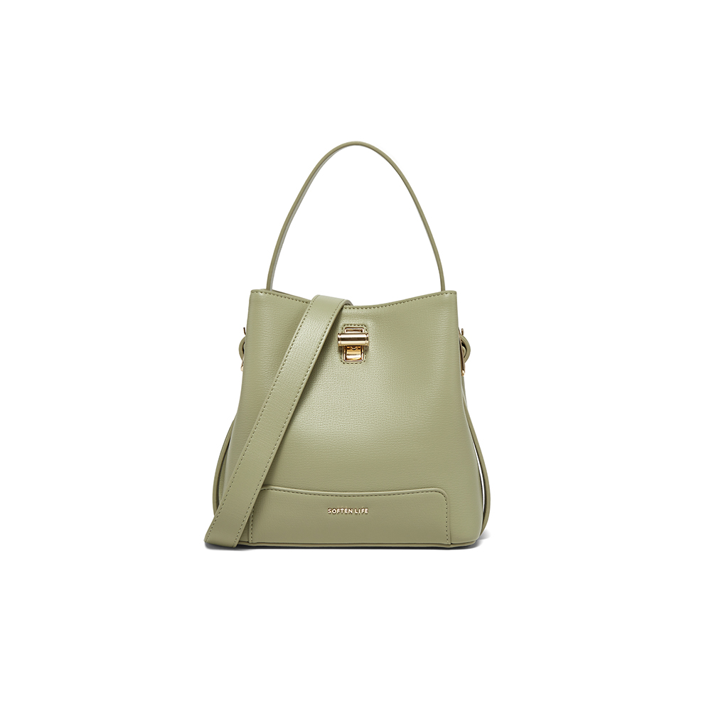 百思图2025夏季新款商场同款简约通勤手提包单肩斜挎包女RX356BX5