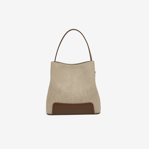 百思图2025夏季新款商场同款简约通勤手提包单肩斜挎包女RX356BX5