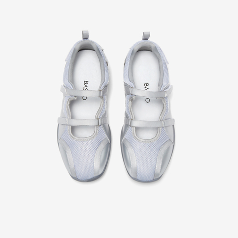 百思图2025夏季新款简约复古休闲芭蕾舞鞋平跟女单鞋B1110BQ5