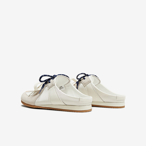 百思图2025夏季新款时尚复古运动休闲穆勒拖厚底女拖鞋E5609BH5