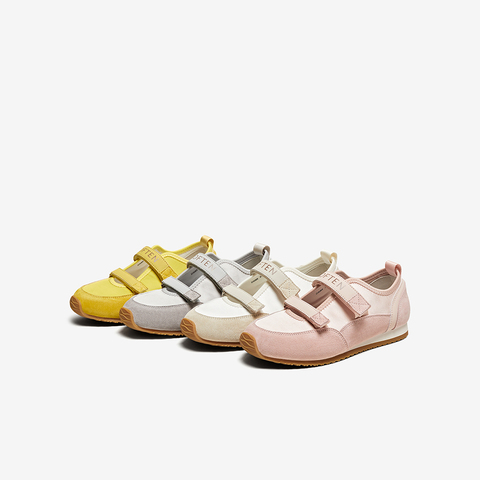 百思图2025夏季新款时尚潮流休闲玛丽珍芭蕾舞鞋女单鞋D3085BQ5