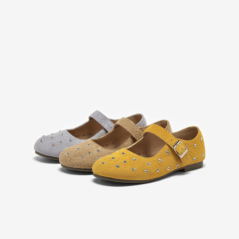 百思图2025秋季新款时尚简约休闲玛丽珍鞋平跟女单鞋R0031CQ5