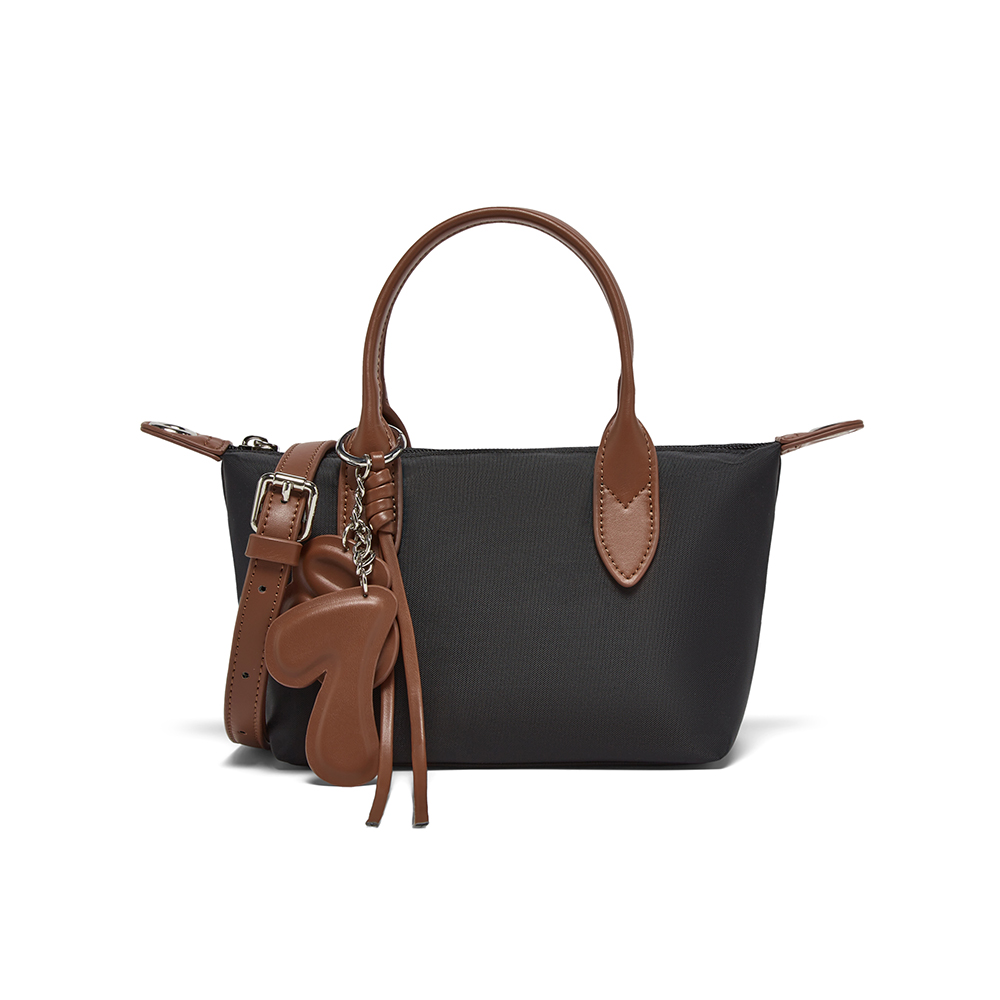 百思图2025夏季新款商场同款时尚通勤饺子包单肩斜挎包女RX372BX5