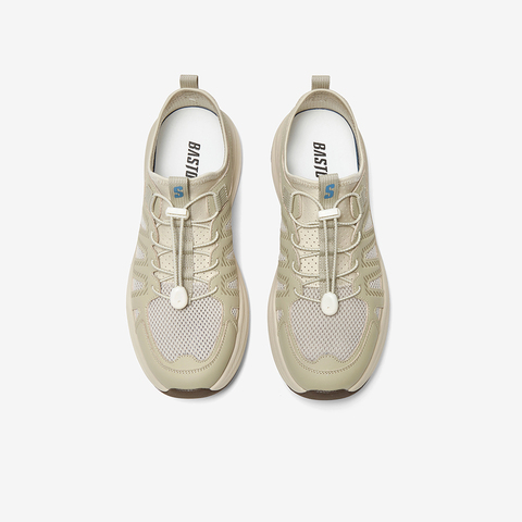 百思图2025夏季新款时尚户外潮流运动厚底男休闲鞋B2010BL5