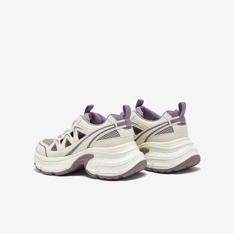 百思图2025夏季新款时尚厚底增高运动老爹鞋潮流女休闲鞋D5809BM5