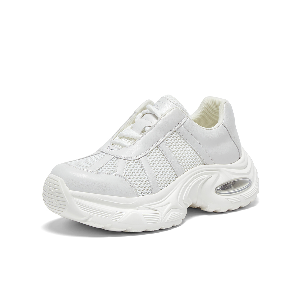 百思图2025秋季新款老爹鞋时尚街头运动厚底男休闲鞋50218CM5