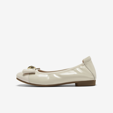 百思图2025秋季新款单鞋时尚简约通勤浅口圆头女鞋C2203CQ5