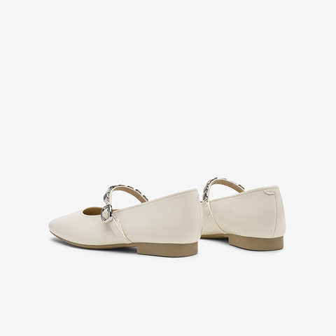 百思图2025秋季新款商场同款玛丽珍鞋时尚复古法式女单鞋F2081CQ5