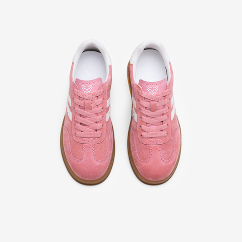 百思图2025秋季新款德训鞋时尚复古户外运动女休闲鞋D3176CM5