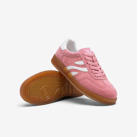 百思图2025秋季新款德训鞋时尚复古户外运动女休闲鞋D3176CM5