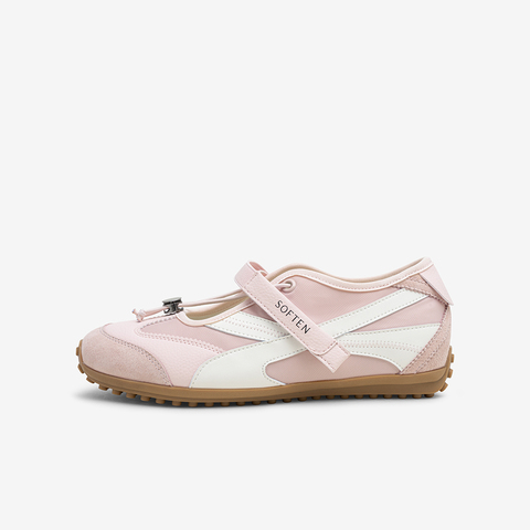 百思图2025秋季新款芭蕾舞鞋时尚潮流户外休闲女单鞋A7271CQ5