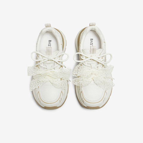 百思图2025秋季新款商场同款老爹鞋厚底增高女休闲鞋V0982CM5