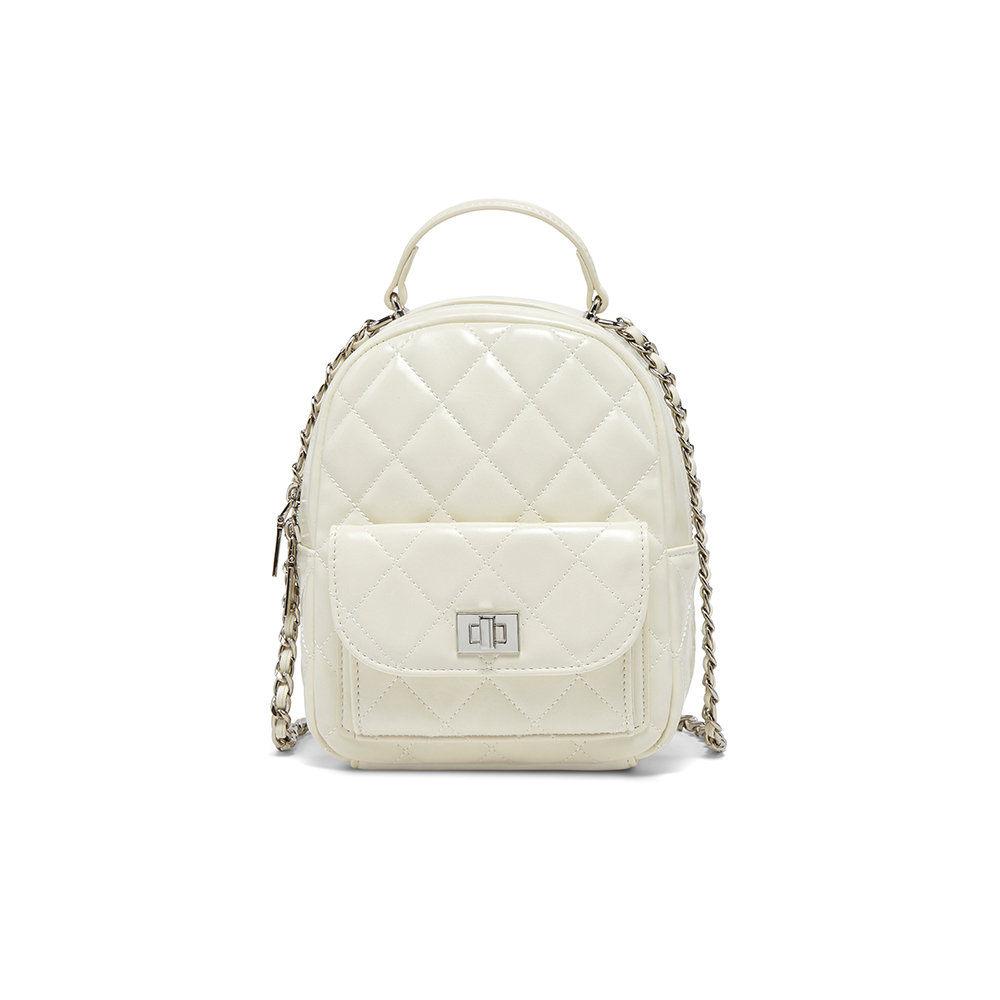 百思图2025夏季新款商场同款背包时尚休闲双肩包女TY006BX5