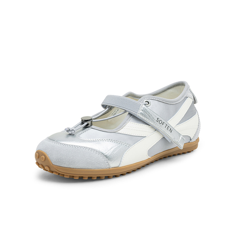 百思图2025秋季新款芭蕾舞鞋时尚潮流户外休闲女单鞋A7271CQ5