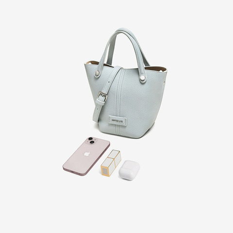 百思图2025夏季新款商场同款水桶包时尚通勤单肩斜挎包女TY001BX5