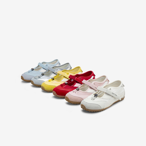 百思图2025秋季新款芭蕾舞鞋时尚潮流户外休闲女单鞋A7271CQ5