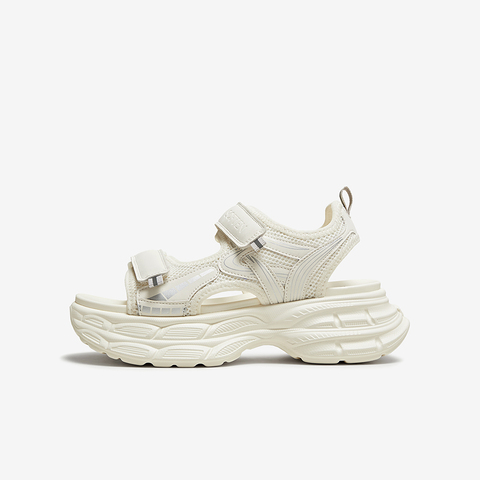 百思图2025夏季新款时尚潮流街头老爹运动凉厚底女凉鞋D3159BL5