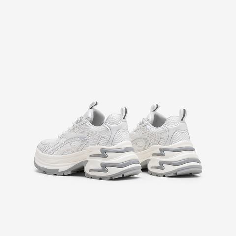 百思图2025秋季新款老爹鞋时尚街头厚底增高女休闲鞋D5828CM5