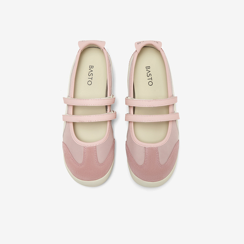 百思图2025秋季新款时尚简约休闲芭蕾舞鞋平跟女单鞋A2520CQ5