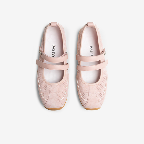 百思图2025秋季新款芭蕾玛丽珍时尚休闲浅口女单鞋D3222CQ5