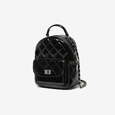 百思图2025夏季新款商场同款背包时尚休闲双肩包女TY006BX5