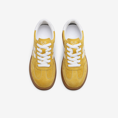 百思图2025秋季新款德训鞋时尚复古户外运动女休闲鞋D3176CM5