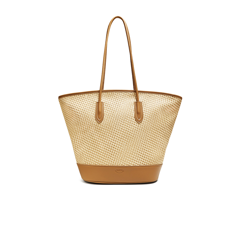 百思图2025夏季新款商场同款托特包时尚潮流大容量单肩包TY003BX5