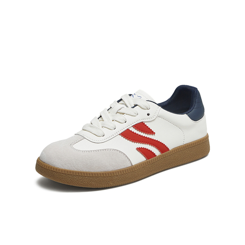 百思图2025秋季新款商场同款德训鞋时尚简约女休闲运动鞋D3276CM5