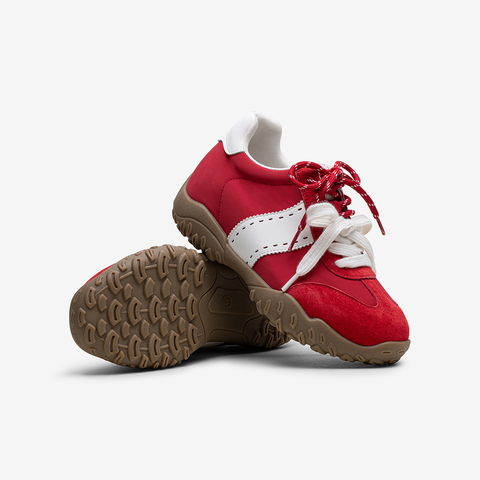 百思图2025秋季新款德训鞋时尚复古潮流增高女休闲鞋D3238CM5