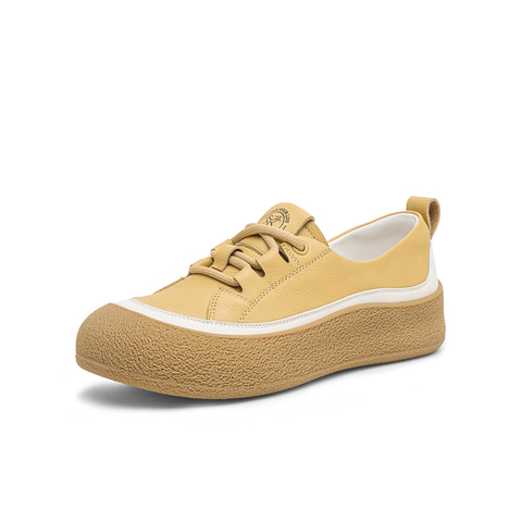 百思图2025秋季新款商场同款小白鞋时尚运动女休闲鞋W0908CA5