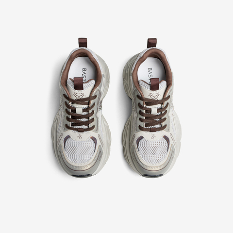 百思图2025秋季新款老爹鞋时尚潮流街头女运动休闲鞋CN177CM5