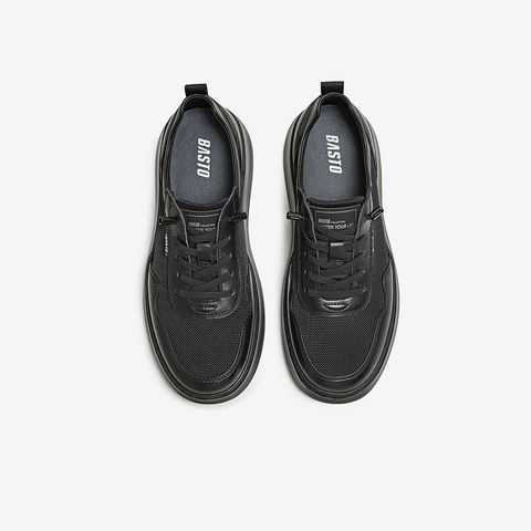 百思图2025夏季新款商场同款时尚户外运动板鞋男休闲鞋W9859BM5