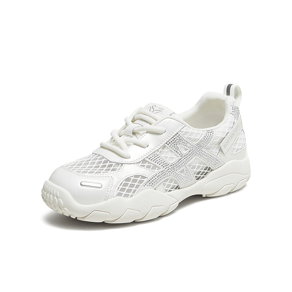 百思图2025夏季新款德训鞋时尚潮流街头复古女休闲鞋D3261BM5