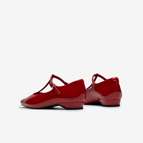 百思图2025秋季新款玛丽珍鞋时尚潮流通勤浅口女单鞋F3133CQ5