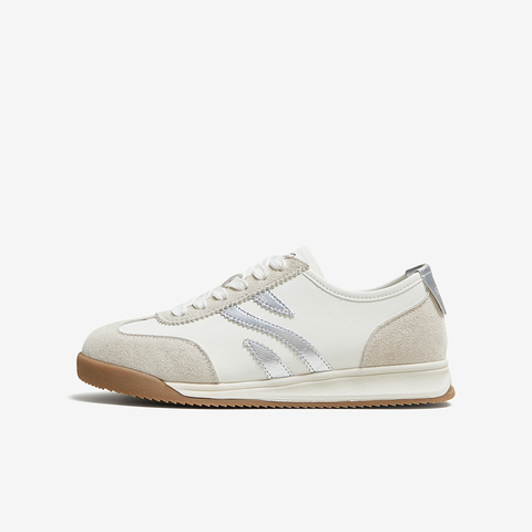 百思图2025秋季新款商场同款德训鞋时尚复古潮流女休闲鞋D3307CM5