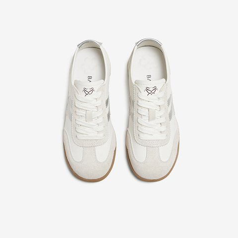 百思图2025秋季新款商场同款德训鞋时尚复古潮流女休闲鞋D3307CM5