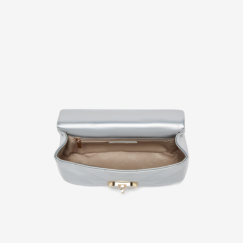 百思图2025秋季新款商场同款绗缝包时尚潮流通勤斜挎包女TY047CX5