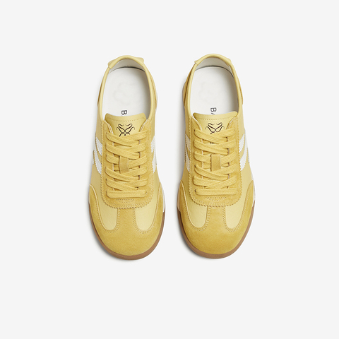 百思图2025秋季新款商场同款德训鞋时尚复古潮流女休闲鞋D3307CM5