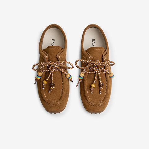 百思图2025秋季新款商场同款袋鼠鞋时尚休闲女单鞋A1372CM5