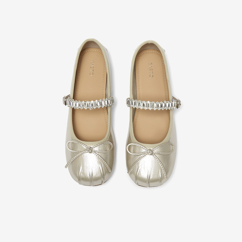 百思图2025秋季新款商场同款玛丽珍鞋时尚潮流通勤女单鞋W1073CQ5