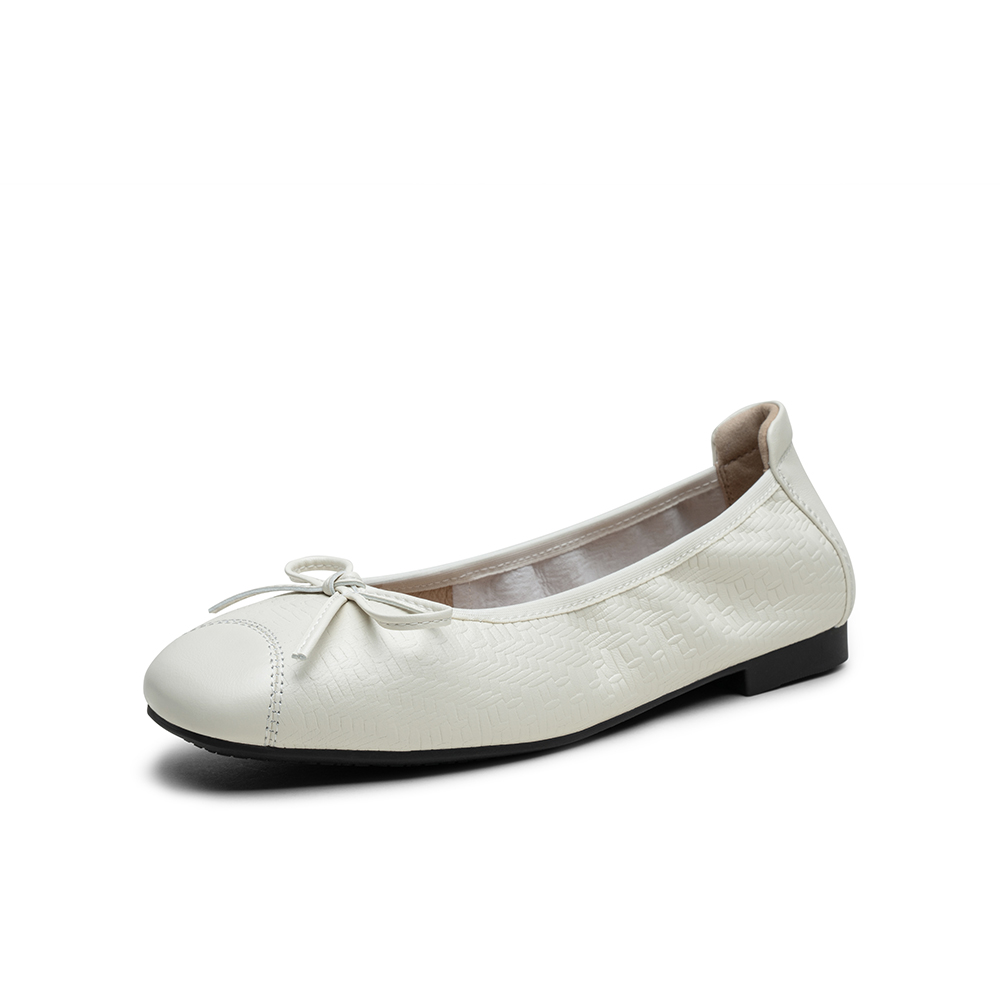 百思图2025秋季新款商场同款浅口单鞋时尚简约女通勤鞋E5231CQ5