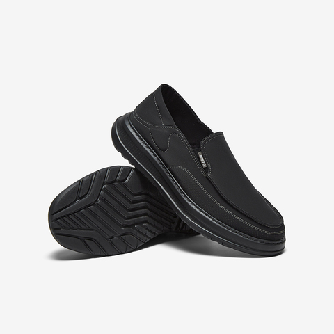 百思图2025夏季新款商场同款简约通勤布鞋厚底男休闲鞋L3309BM5