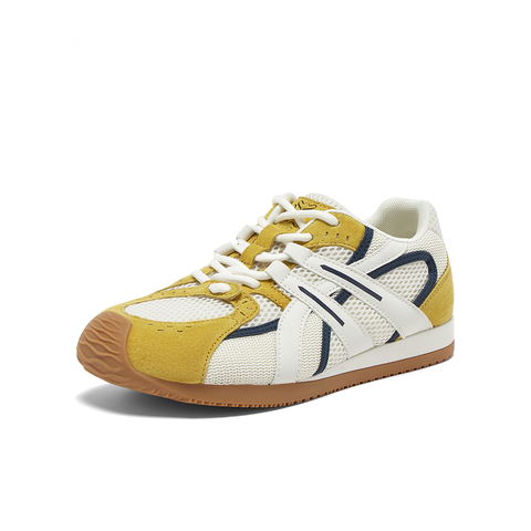 百思图2025秋季新款商场同款德训鞋时尚复古女休闲鞋B5991CM5