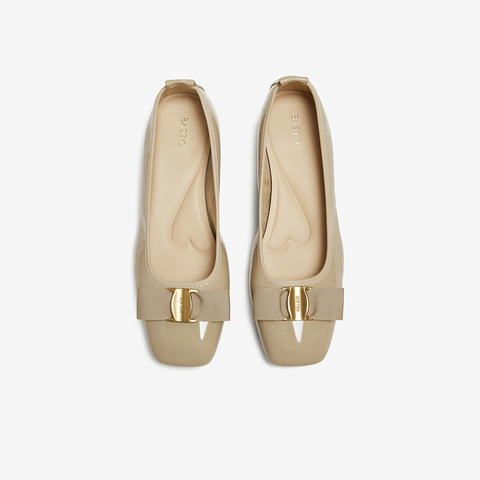 百思图2025秋季新款商场同款浅口单鞋时尚通勤粗跟女鞋B1708CQ5