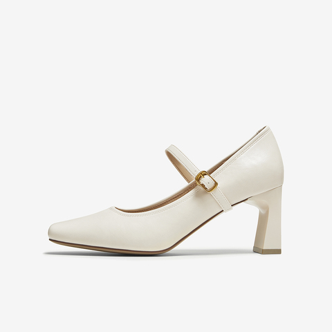 百思图2025秋季新款商场同款玛丽珍鞋简约时尚女单鞋F3518CQ5