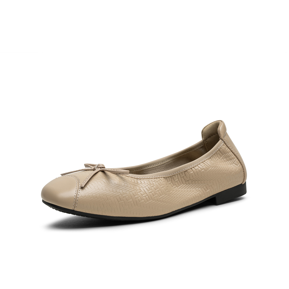 百思图2025秋季新款商场同款浅口单鞋时尚简约女通勤鞋E5231CQ5